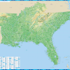 Florida & the Southeast - Lonely Planet map - Image 3