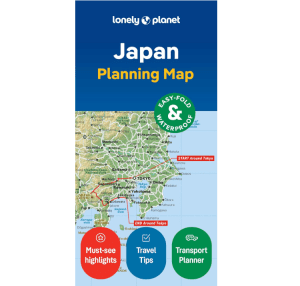 Japan - Lonely Planet map