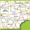 Texas Oklahoma - Carte routière Michelin #176 – Image 2
