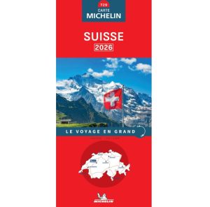Suisse carte routière Michelin #729