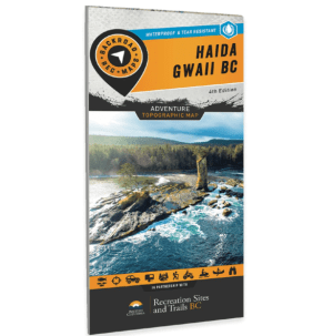 Haida Gwaii - Carte topo aventure - BRMB