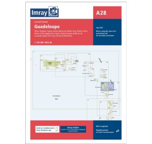 Imray Chart A28 Guadeloupe