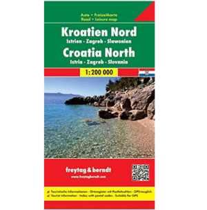 Croatia North - Road Map - Freytag & Berndt