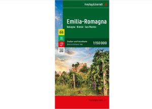 Émilie-Romagne - Carte routière et touristique Freytag & Berndt