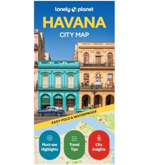 Lonely Planet Havana City Map 2 2nd Ed