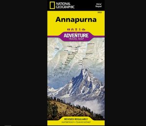 Annapurna - Carte National Geographic