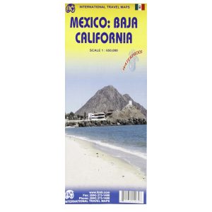 Baja California Mexique - Carte routière International Travel Maps