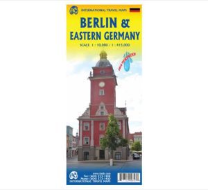 Berlin & Allemagne de l'Est - Carte routière International Travel Maps