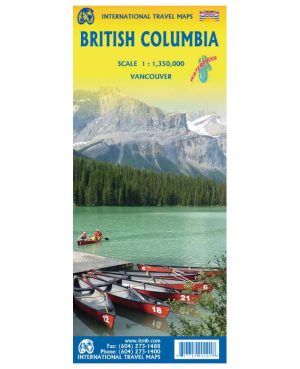 Colombie-Britannique - Carte routière International Travel Maps