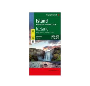 Islande - Carte routière et touristique Freytag & Berndt