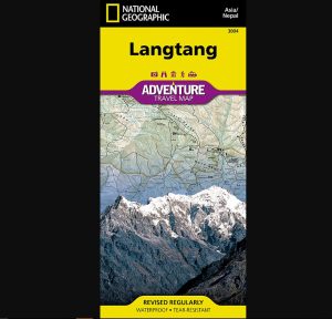 Langtang - Carte National Geographic