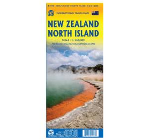Nouvelle-Zélande: ile du nord - Carte routière International Travel Maps
