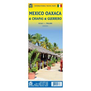Oaxaca & Chiapas Mexique - Carte routière International Travel Maps