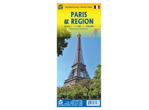 Paries & région - Carte routière International Travel Maps