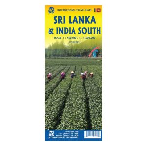 Sri Lanka & Inde sud - Carte routière International Travel Maps