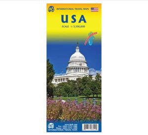 États-Unis (USA) - Carte routière International Travel Maps