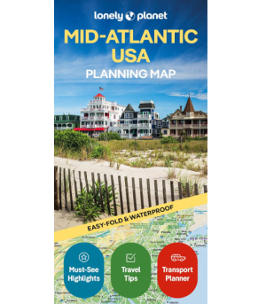 Mid-Atlantic Planning Map - Lonely Planet