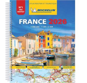 France Atlas Routier Michelin 2026 Spirale 9782067269491