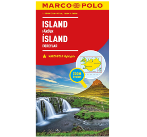 Iceland - Road Map - Marco Polo