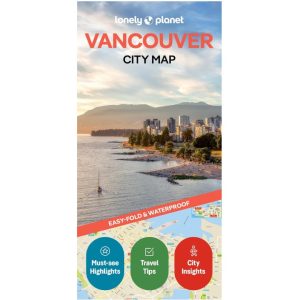 Vancouver Lonely planet Planning Map 2nd Ed. 9781787017900