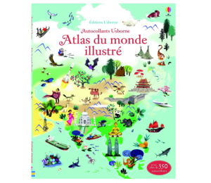 Atlas du monde illustré - Usborne