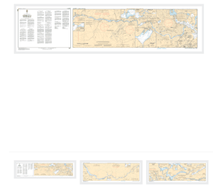 Carte marine chart 1512 Ottawa à Smiths Falls
