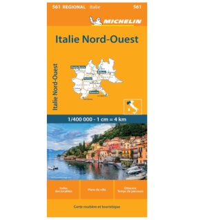 Italie Nord-Ouest - Carte routière Michelin