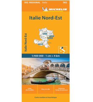 Italie Nord-Est - Carte routière Michelin