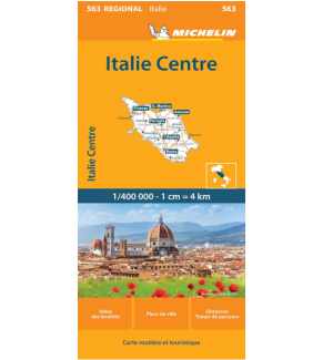 Italie Centre - Carte routière Michelin