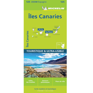 Îles Canaries Carte Michelin ZOOM #125
