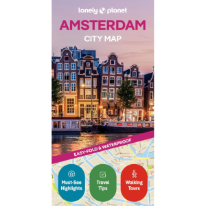 Lonely Planet Amsterdam City Map Carte 9781837584666