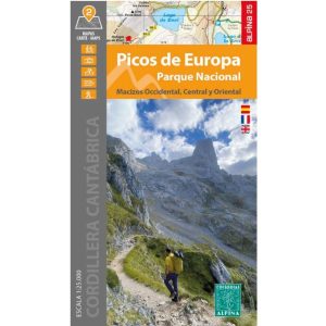 Picos de Europa PN Macizo Occidental Central y Oriental Editiorial Alpina 9788470111495